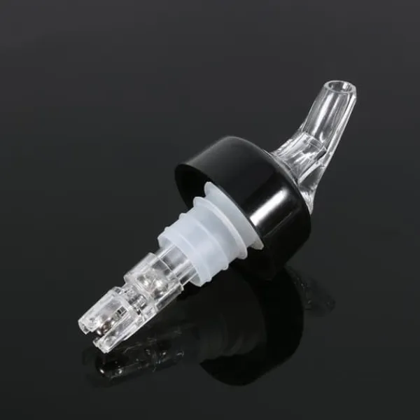 Flaskepropper>35ml Praktisk Plast Spiritus Hældeprop Flow Vinflaske Hældetud Prop Transparent