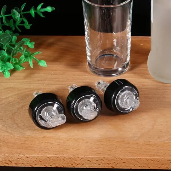 Flaskepropper>35ml Praktisk Plast Spiritus Hældeprop Flow Vinflaske Hældetud Prop Transparent