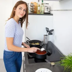 Målebæger sæt, rustfrit stål, 13.5x5.5x3.5 cm Discount