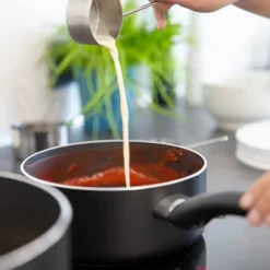 Målebæger sæt, rustfrit stål, 13.5x5.5x3.5 cm Discount