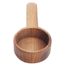 Målebægere & Måleskeer>Måleske i træ til kaffe, køkken, suppe, måleske, værktøj til kaffebønner, 8g