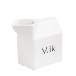 Kaffe- & Tekander>Mælkekande | NELSON | hvid med indskrift | 0,2 l | 889917
