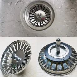 84mm Køkkenvask Si i Rustfrit Stål - Perfekt Vask Tilbehør til at Undgå Tilstoppelser Online