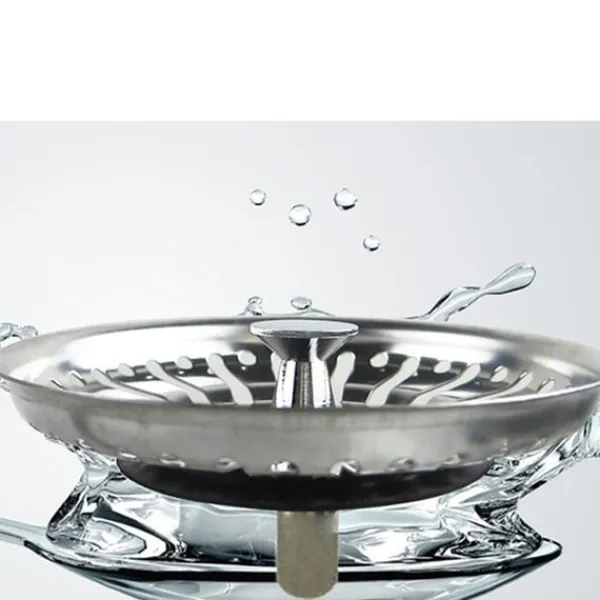 84mm Køkkenvask Si i Rustfrit Stål - Perfekt Vask Tilbehør til at Undgå Tilstoppelser Online