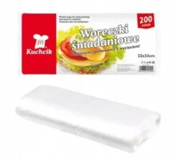 Madopbevaringsposer>Morgenmadsposer på rulle 22x33cm 200 stk Kuchcik 2909