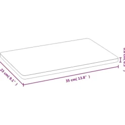 Morgenmadstallerkener 6 stk. 35x23x0,8 cm bambus - Morgenmadstallerken - Morgenmadstallerkener - Home & Living Online