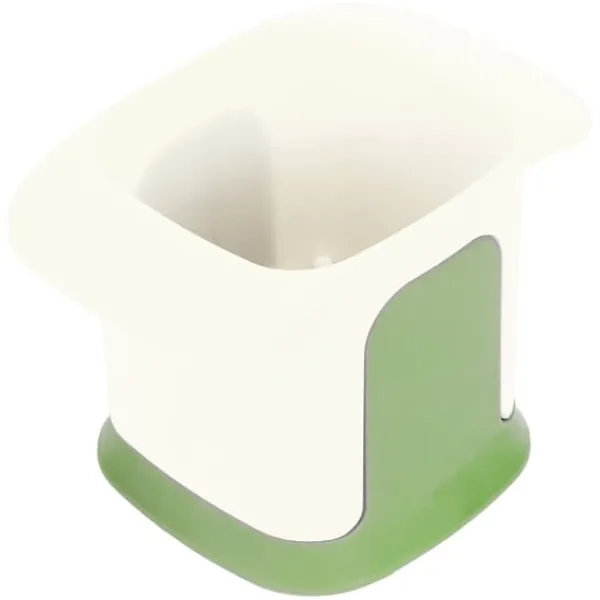 Multifunktionel håndholdt grøntsagsskærer - nem at bruge og rengøre, perfekt til kartofler, løg, gulerødder - holdbar og aftagelig - hvid Discount