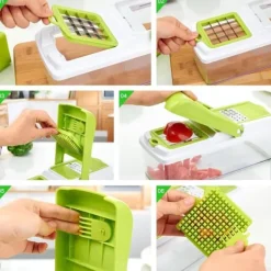 Multifunktionel mandolinjern - frugt, ost og grøntsager Clearance