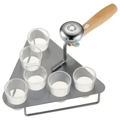 Dorre Glas>Mura Murslev med 6 glas och ringklocka