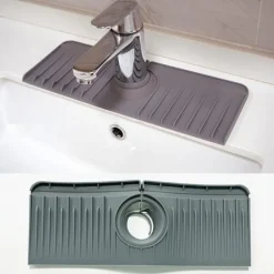 Myqqhbs 2-pak vandhanemåtte, fleksibel måtte med stænkbeskyttelse Discount