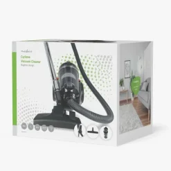 Nedis Poseløs støvsuger | Poseløs | 700 W | Støvkapacitet: 3.0 l | Combi Børste | Aaktionsradius: 8.50 m | HEPA luftfilter | Antracit / Orange / Sort