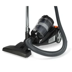 Nedis Poseløs støvsuger | Poseløs | 700 W | Støvkapacitet: 3.0 l | Combi Børste | Aaktionsradius: 8.50 m | HEPA luftfilter | Antracit / Orange / Sort