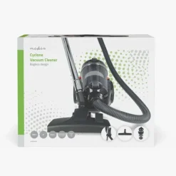Nedis Poseløs støvsuger | Poseløs | 700 W | Støvkapacitet: 3.0 l | Combi Børste | Aaktionsradius: 8.50 m | HEPA luftfilter | Antracit / Orange / Sort
