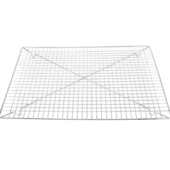 Afkølingsriste>Non-stick rustfrit stål bagning kage brød småkager kølerist køkkenredskaber 46x33x2.8cm