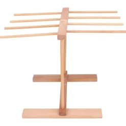 Nudeltorkställ i trä 15,4 X 8,7 X 11,8 tum hopfällbart Förhindra halka Pasta torkställ för hemmet Outlet