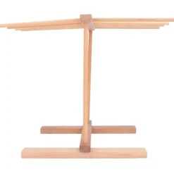 Nudeltorkställ i trä 15,4 X 8,7 X 11,8 tum hopfällbart Förhindra halka Pasta torkställ för hemmet Outlet