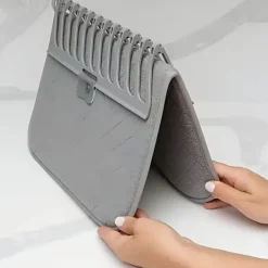 OBOSOE absorberende opvaskestativmåtte – multifunktionel bordplade dræningsmåtte og skål og opvaskemåtte New