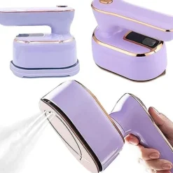 Find Dit Strygejern Her>OBOSOE bærbart dampstrygejern – Mini dampstrygejern til tøj, let og kompakt, perfekt til rejser og strygning af skjorter