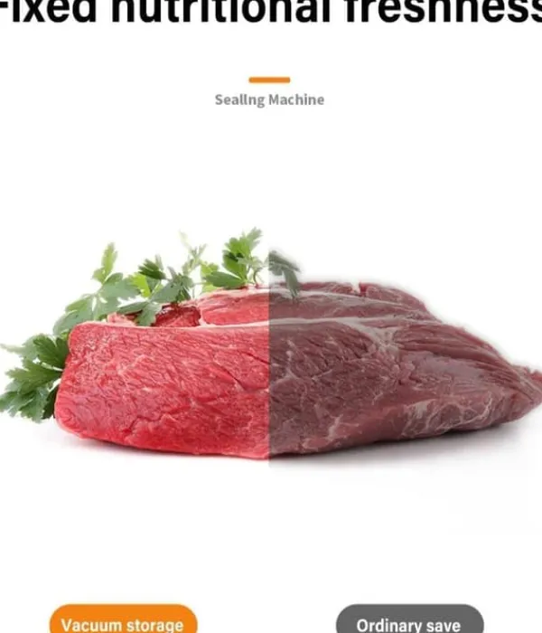 OBOSOE 5-i-1 vakuumforsegler og varmeforsegler – vakuumforsegler til opbevaring af tør og fugtig mad Clearance