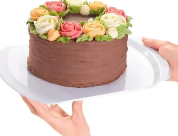 Kagespader>OBOSOE kageløfter spateloverførselsværktøj til nem kagepizza og bevægelige glatte kanter Robust design til hjemmebagning og køkkenbrug