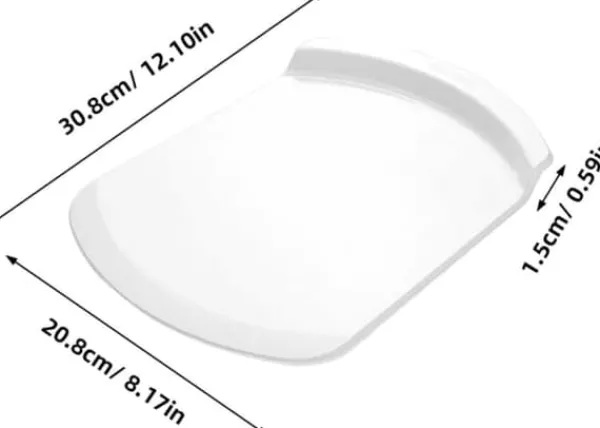 Kagespader>OBOSOE kageløfter spateloverførselsværktøj til nem kagepizza og bevægelige glatte kanter Robust design til hjemmebagning og køkkenbrug