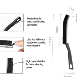 OBOSOE 6-pak rengøringsbørster til samlinger og hjørner, badeværelse og køkken, effektiv fugerengøring Clearance