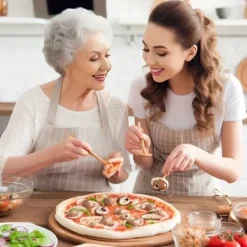 OBOSOE pizzaspade - non-stick overflade, langt håndtag, let at skubbe ind i ovnen, perfekt til overførsel af pizza, tåler opvaskemaskine Best