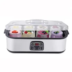 OBOSOE probiotisk yoghurt – yoghurtmaskine med justerbar temperatur og tid, der skaber milliarder af levende probiotika til tarmsundhed Hot