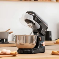 OBOSOE Standmixer – 6-trins Standmixer, 5.5L Rustfrit Stål Skål, Sort Outlet