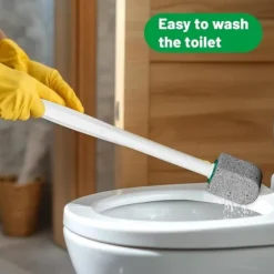 OBOSOE Toiletbørste Rengøring Pimpsten Toiletbørste Toilet Pletfjerner Børste Til Toilet New