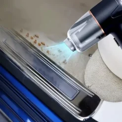 OBOSOE Trådløs Bil Håndholdt Støvsuger - Dobbelt Brug til Bil & Hjem | Bærbar og nem at bruge med trådløs opladning Outlet