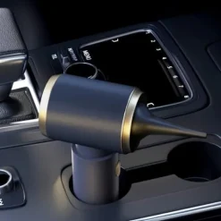 OBOSOE Trådløs Bil Håndholdt Støvsuger - Dobbelt Brug til Bil & Hjem | Bærbar og nem at bruge med trådløs opladning Outlet