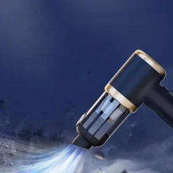 OBOSOE Trådløs Bil Håndholdt Støvsuger - Dobbelt Brug til Bil & Hjem | Bærbar og nem at bruge med trådløs opladning Outlet