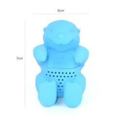 Tefiltre>Odderformet tefilter Sød silikone tesi genanvendelig teinfuser