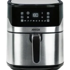 Fritøse>Oliefri frituregryde - JOCCA - 2192 - 6,5L - 1600 W - 28 x 37 x 31,5 cm - Rustfrit stål