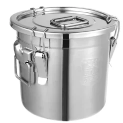 Opbevaringsbeholder, Fødevaregodkendt Rustfrit Stål, Stor Kapacitet,Sølv Hot