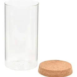 Opbevaringsglas med korklåg - 6 stk. 1100 ml | Farve: Gennemsigtig Sale