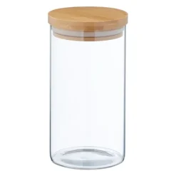 Opbevaringskrukke sæt, 18x10 cm, Transparent Best