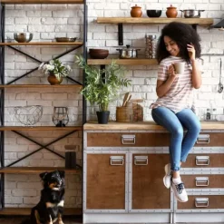 Opbevaringskrukke sæt, 18x10 cm, Transparent Discount