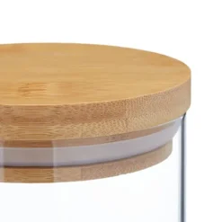 Opbevaringskrukke sæt, 18x10 cm, Transparent Discount