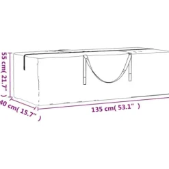 Opbevaringsposer til juletræer - 2 stk. | Farve: Sort | Materiale: Polyethylen Hot
