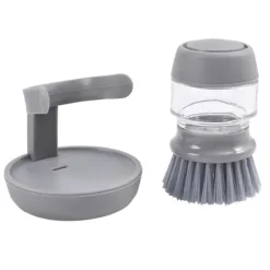 Rengøringsudstyr>Opvaskebørste med Beholder til Opvaskemiddel