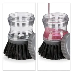 Opvaskebørste, 9x7 cm, Grå, Kodustaar Best