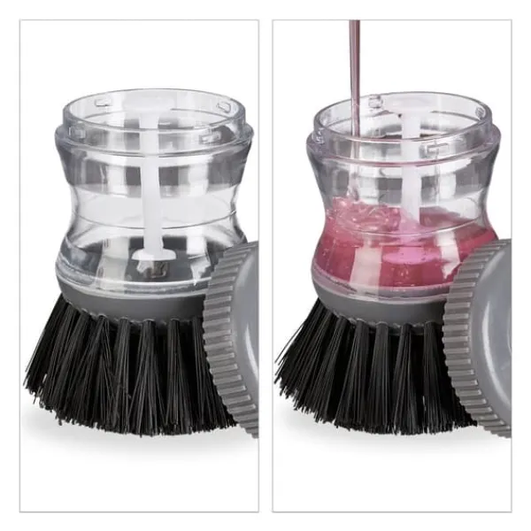 Opvaskebørste, 9x7 cm, Grå, Kodustaar Best