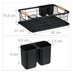 Opvaskestativ, 2-etagers, Drypbakke Discount