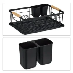 Opvaskestativ, 2-etagers, Drypbakke Discount