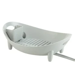 Opvaskestativ med afdrypning – grå Sale