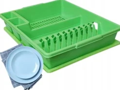 Opvaskestativer & Tørrestativer>Opvaskestativ med afløb - Zielona Bentom