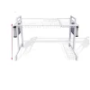 Opvaskestativ, Metal Konstruktion, Pladsbesparende Design,Hvid Clearance