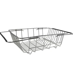 Opvaskestativer & Tørrestativer>Opvaskestativ til vask - justerbar netkurv i rustfrit stål